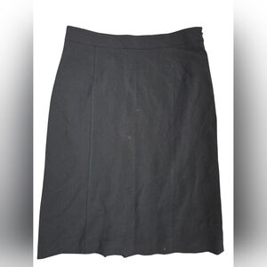 Piazza Sempione Black Women's Lindsey Skirt Zipper Size 6